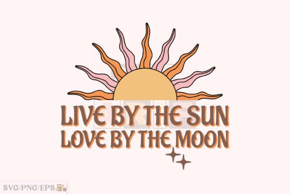 Boho Celestial Sun SVG: Graphics for T-Shirt Designs