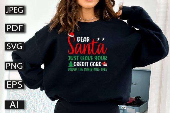 Christmas Typography Graphics for T-Shirt Designs