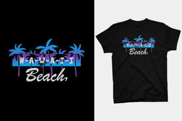 Hawaii Graphics for T-Shirt Designs