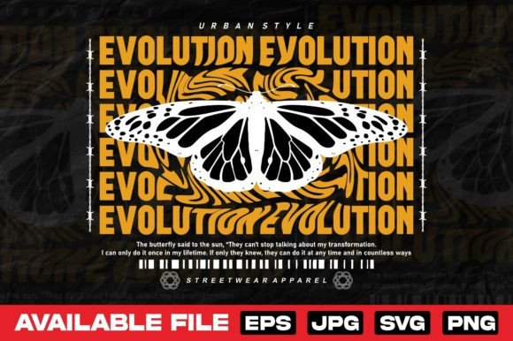 Reviewing Evolution Butterfly Streetwear Design for Embroidery