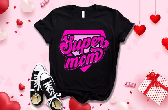 Super Mom Graphics for T-Shirt Designs