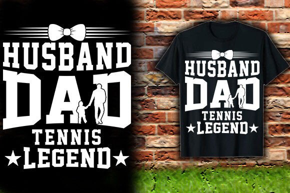 Tennis Legend Graphics for T-Shirt Designs